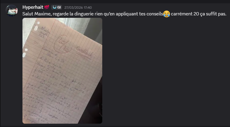 Copie double : 20/20